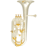 SML PARIS BA910S saxhorn baryton débutant 3+1 pistons plaqué argent ba910s