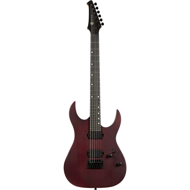 SPIRA guitars S-400 MWR - satin wine red