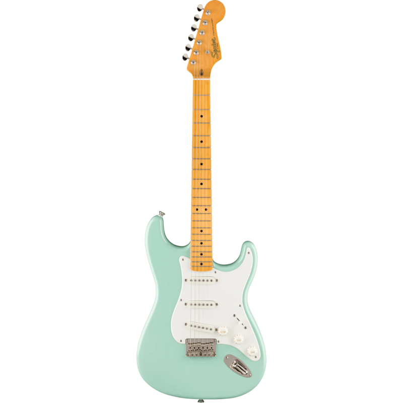 SQUIER Classic Vibe '50s Stratocaster HT Maple Fingerboard Parchment Pickguard Surf Green