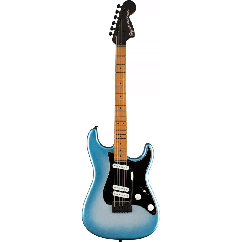 SQUIER Contemporary Stratocaster Special Roasted touche erable Black Pickguard Sky Burst Metallic