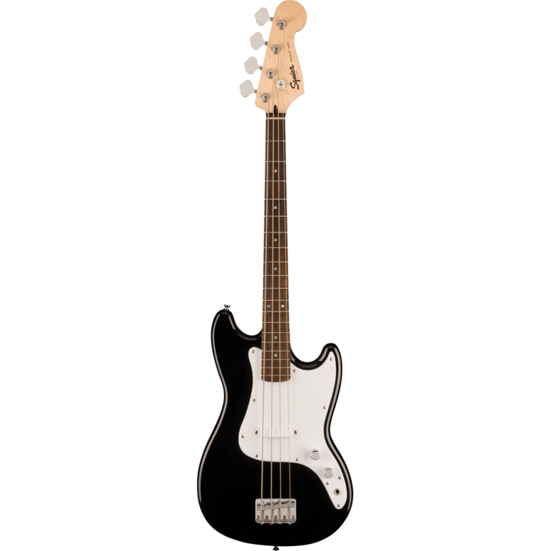 SQUIER Sonic Bronco Bass Laurel Fingerboard White Pickguard Black