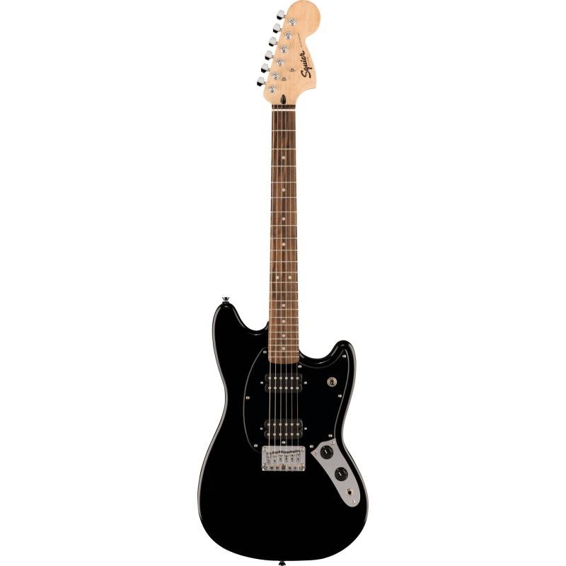 SQUIER Sonic Mustang HH Laurel Fingerboard Black Pickguard Black