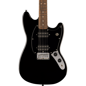 SQUIER Sonic Mustang HH Laurel Fingerboard Black Pickguard Black