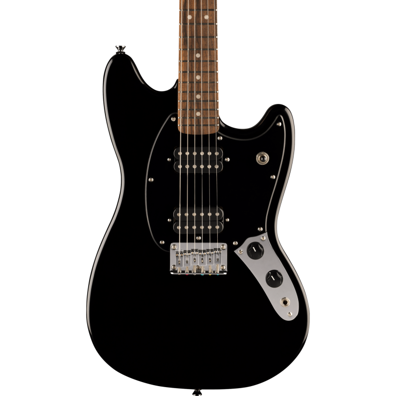 SQUIER Sonic Mustang HH Laurel Fingerboard Black Pickguard Black