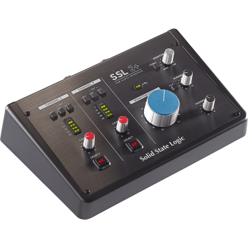 SSL SSL2+ interface audio usb-c 2 entrées 4 sorties
