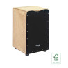 STAGG CAJ-50M-BK cajón de taille standard en bouleau avec plaque de frappe noire