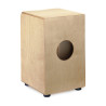 STAGG CAJ-50M-RD cajón de taille standard en bouleau avec plaque de frappe rouge