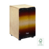 STAGG CAJ-50M-SB cajón de taille standard en bouleau avec plaque de frappe de couleur sunburst