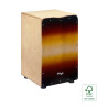 STAGG CAJ-50M-SB cajón de taille standard en bouleau avec plaque de frappe de couleur sunburst