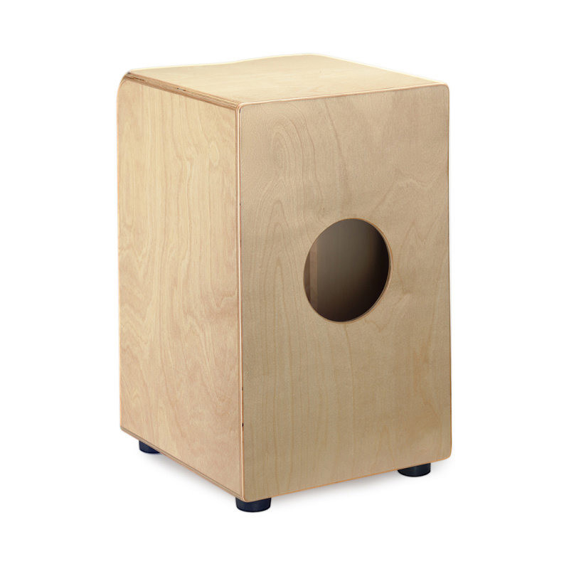 STAGG CAJ-50M-SB cajón de taille standard en bouleau avec plaque de frappe de couleur sunburst