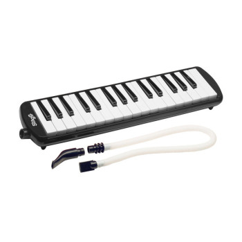 STAGG MELOSTA32 BK mélodica noir en plastique 32 touches housse noire