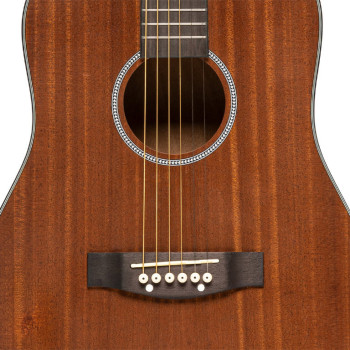 STAGG SA25 MAH TRAVEL guitare acoustique de voyage dreadnought