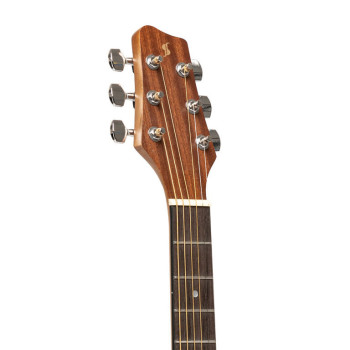 STAGG SA25 MAH TRAVEL guitare acoustique de voyage dreadnought