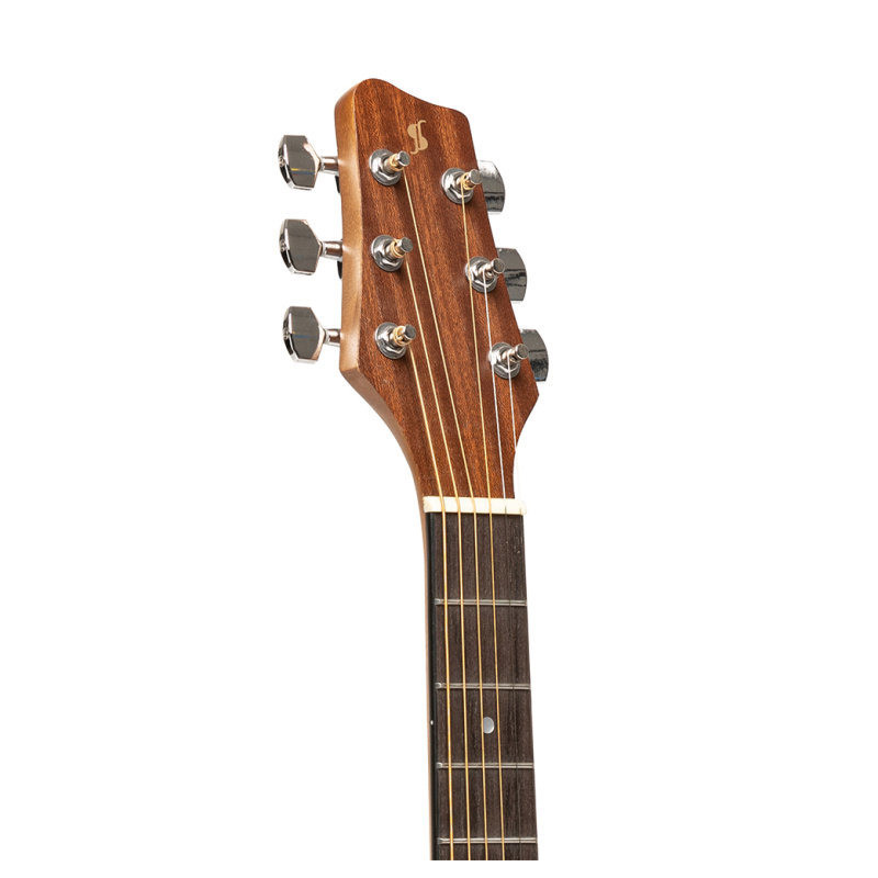 STAGG SA25 MAH TRAVEL guitare acoustique de voyage dreadnought