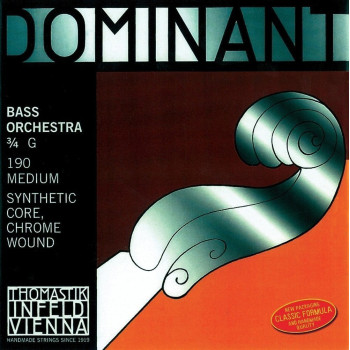 THOMASTIK-INFELD Corde Contrebasse Dominant Noyau plein nylon Jeu