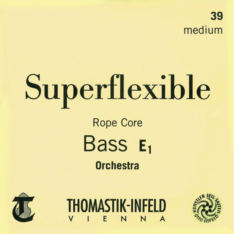 THOMASTIK-INFELD Corde Contrebasse Superflexible Noyau corde Jeu 4 cordes