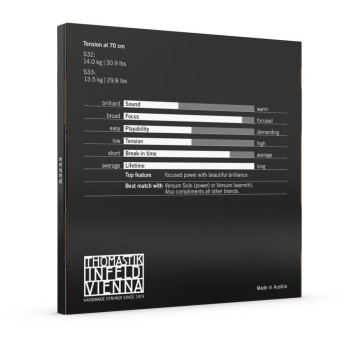 THOMASTIK-INFELD Corde Violoncelle Spirocore Noyau spirale Jeu G+C Wolfram medium