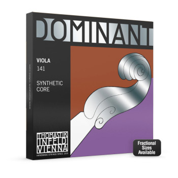 THOMASTIK-INFELD Cordes Alto Dominant Noyau plein nylon Jeu 3/4