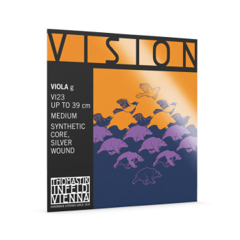THOMASTIK-INFELD Cordes Alto Vision Noyau synthétique Moyen