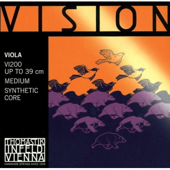 THOMASTIK-INFELD Cordes Alto Vision Noyau synthétique Moyen