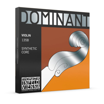 THOMASTIK-INFELD Cordes Violon Dominant Noyau plein nylon Jeu acier doux 4/4