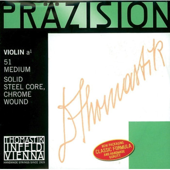 THOMASTIK-INFELD Cordes Violon Präzision Acier noyau plein Moyen