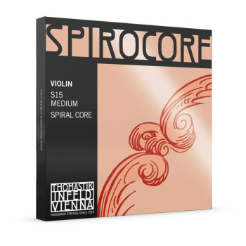 THOMASTIK-INFELD Cordes Violon Spirocore Noyau spirale Souple