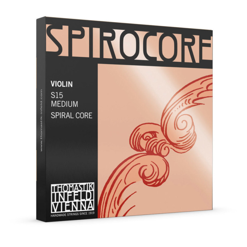 THOMASTIK-INFELD Cordes Violon Spirocore Noyau spirale Souple