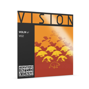 THOMASTIK-INFELD Cordes Violon Vision Noyau synthétique Fort