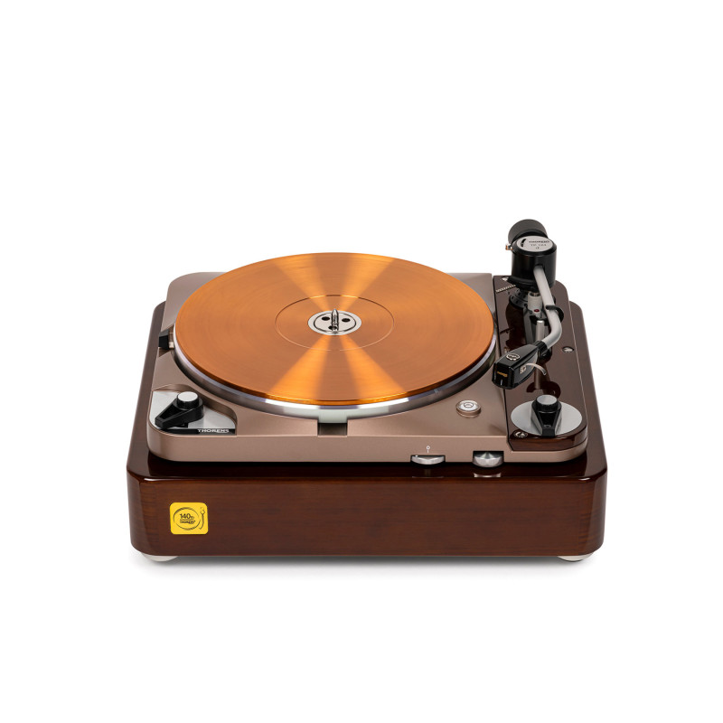 THORENS TD 124 DD 140TH ANNIVERSAIRE AVEC CELLULE Platine Vinyle Entrainement Direct Avec Cellule - Finition Bois