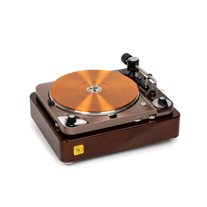 THORENS TD 124 DD 140TH ANNIVERSAIRE AVEC CELLULE Platine Vinyle Entrainement Direct Avec Cellule - Finition Bois