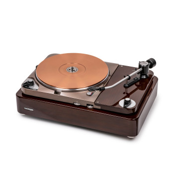 THORENS TD 124 DD EXCLUSIVITE NOYER Platine Vinyle Entrainement Direct - Finition Noyer