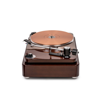 THORENS TD 124 DD EXCLUSIVITE NOYER Platine Vinyle Entrainement Direct - Finition Noyer