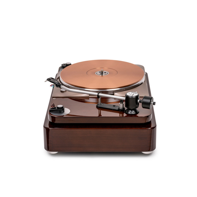 THORENS TD 124 DD EXCLUSIVITE NOYER Platine Vinyle Entrainement Direct - Finition Noyer
