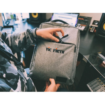 VIC FIRTH  PBKPK sac a dos de voyage gris