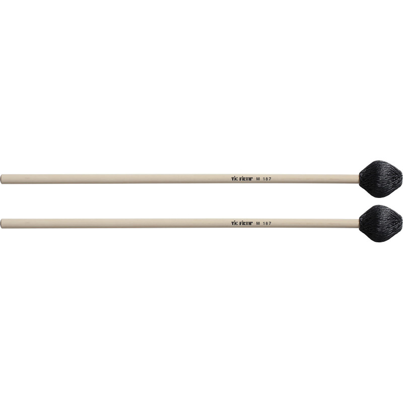 VIC FIRTH M187 m187 médium hard noyau caoutchouc - multi application series