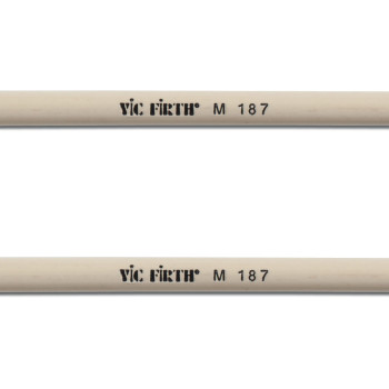 VIC FIRTH M187 m187 médium hard noyau caoutchouc - multi application series