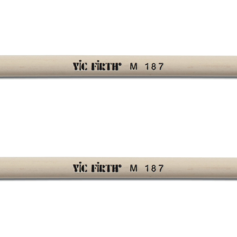 VIC FIRTH M187 m187 médium hard noyau caoutchouc - multi application series