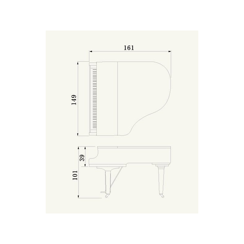 YAMAHA C1X SAW yamaha grand piano noyer satine