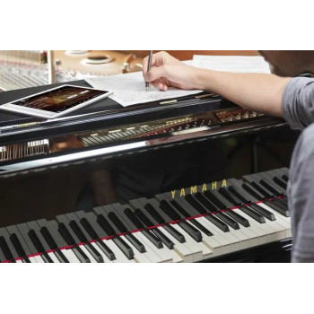 YAMAHA C7X Disklavier Enspire PRO PWH piano disklavier a queue enspire 2,27m/blanc brillant