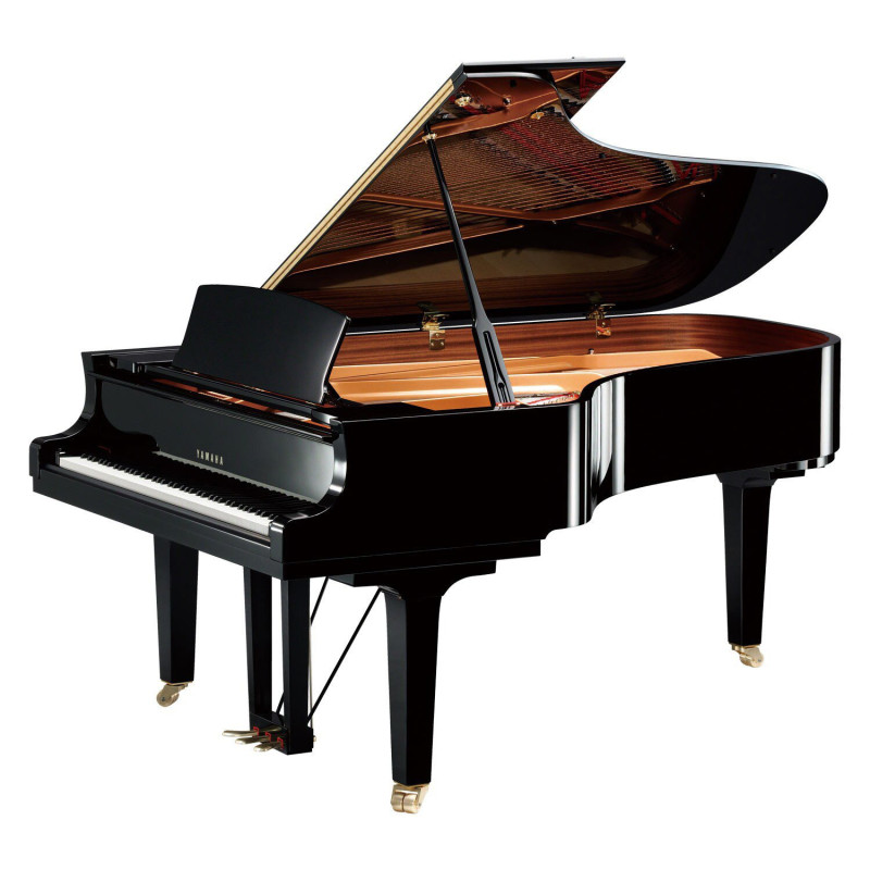 YAMAHA C7X PE piano a queue s.conservatory 2,27m/noir brillant