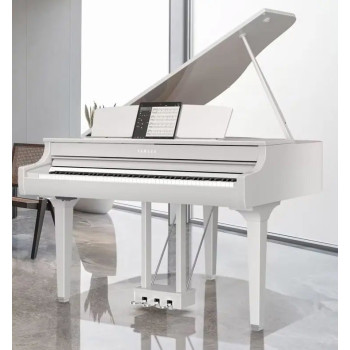 YAMAHA CSP-295GP Blanc Brillant piano a queue rythmique