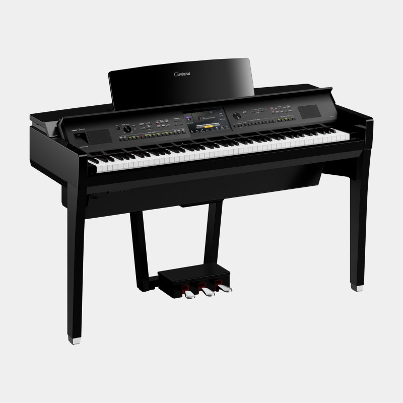 YAMAHA CVP-909 PE CLAVINOVA PIANO ARRANGEUR noir laqué