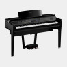 YAMAHA CVP-909 PE CLAVINOVA PIANO ARRANGEUR noir laqué