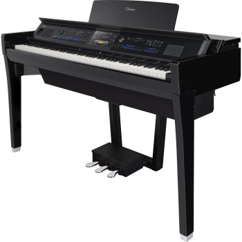YAMAHA CVP-909 PE CLAVINOVA PIANO ARRANGEUR noir laqué