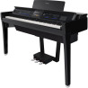 YAMAHA CVP-909 PE CLAVINOVA PIANO ARRANGEUR noir laqué