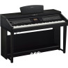 YAMAHA CVP701B clavinova piano cfx/boesen. 88 touches gh3x noyer noir