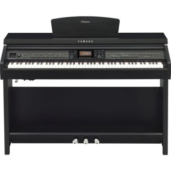 YAMAHA CVP701B clavinova piano cfx/boesen. 88 touches gh3x noyer noir
