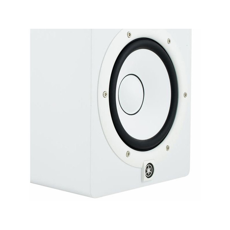 YAMAHA HS7W enceinte monitoring hs7 w 7" 60w blanc