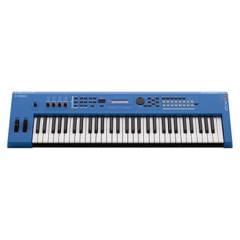 YAMAHA MX61IIBU synthetiseur 61 touches mx61ii bu bleu usb apps ios